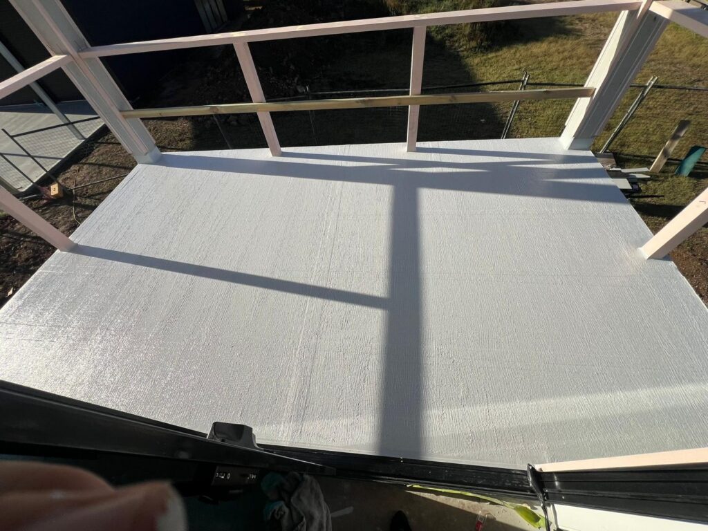 Balcony waterproofing- complete surface
