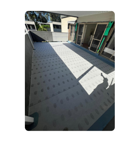 Balcony waterproofing