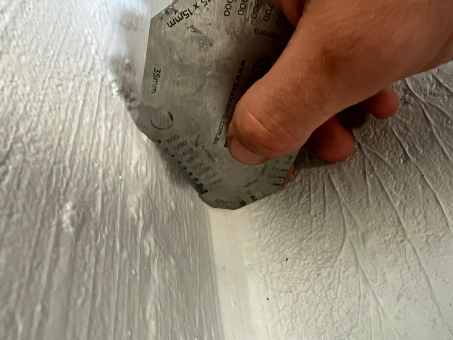 Waterproofing Detail – Corner Sealing Inspection