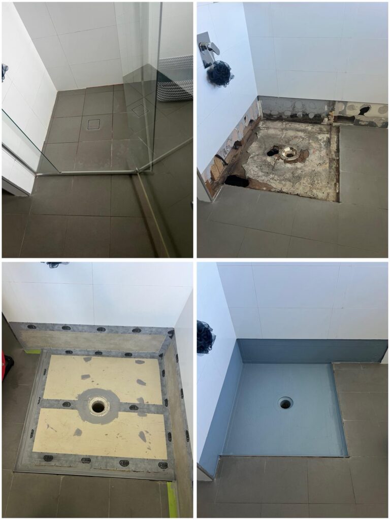 Shower Base Remediation & Waterproofing